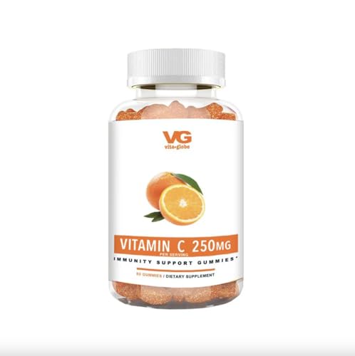 Gomitas vitamina c VitaGlobe sabor naranja 60 unidades