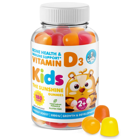 Gomitas vitamina D DR. MORITZ para niños y adultos frasco
