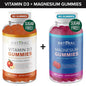 Gomitas vitamina D3 K2 5000 UI sin azúcar paquete 180