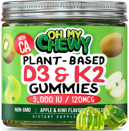 Gomitas Vitamina D3 K2 Center-Filled envase 60 unidades