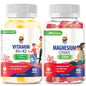Botella de gomitas de vitamina D3 K2 y magnesio SUNNY SAM