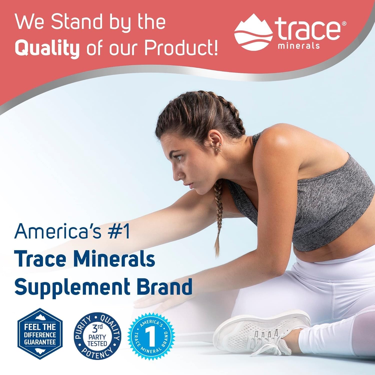 Gomitas vitamina D3 y K2 Trace Minerals para salud ósea e inmunidad
