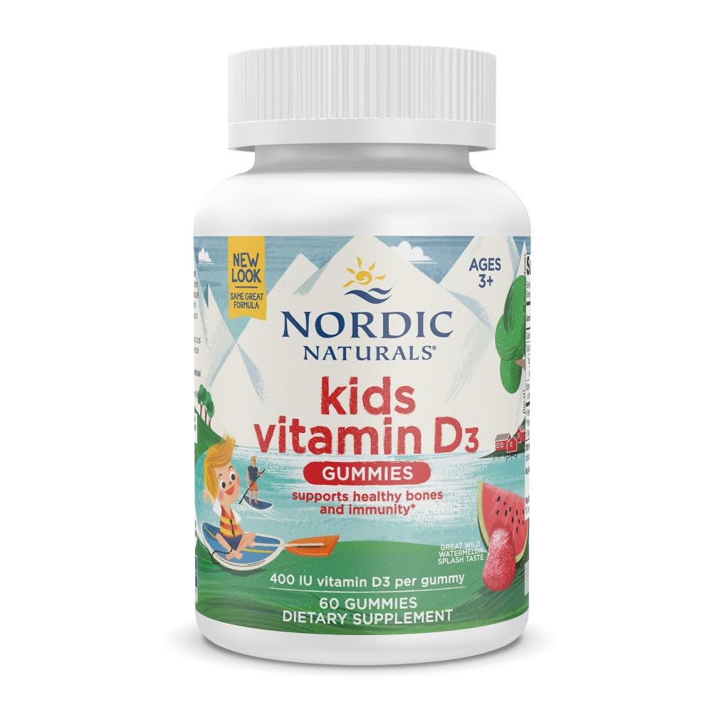 Gomitas vitamina d3 niños sabor sandía Nordic Naturals