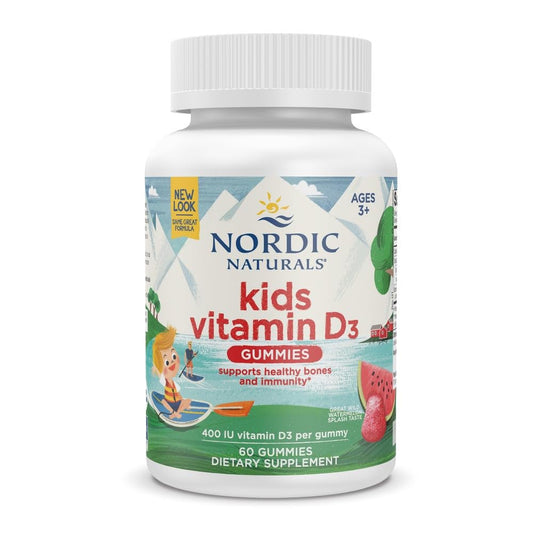 Gomitas vitamina d3 niños sabor sandía Nordic Naturals
