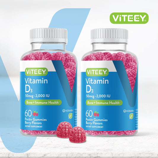 Gomitas vitamina d3 para articulaciones y músculos Viteey