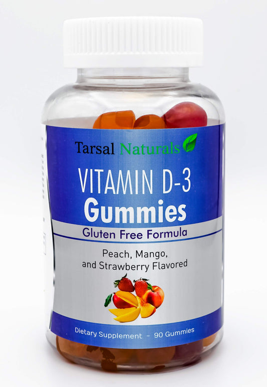 Gomitas vitamina D3 Tarsal Naturals 2000 IU frasco