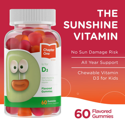 Gomitas vitamina D3 Zahler 60 unidades