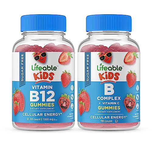 Gomitas vitaminas b12 y complejo b para niños Lifeable