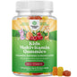 botella de gomitas multivitamínicas para niños