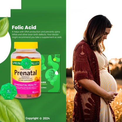 Gomitas vitaminas prenatales saludables naturales