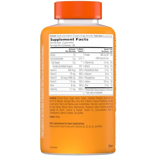 Gomitas vitaminas One A Day para mujeres con sabor afrutado