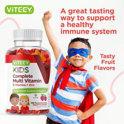 Gomitas Viteey, fórmula vegetariana y sin gluten