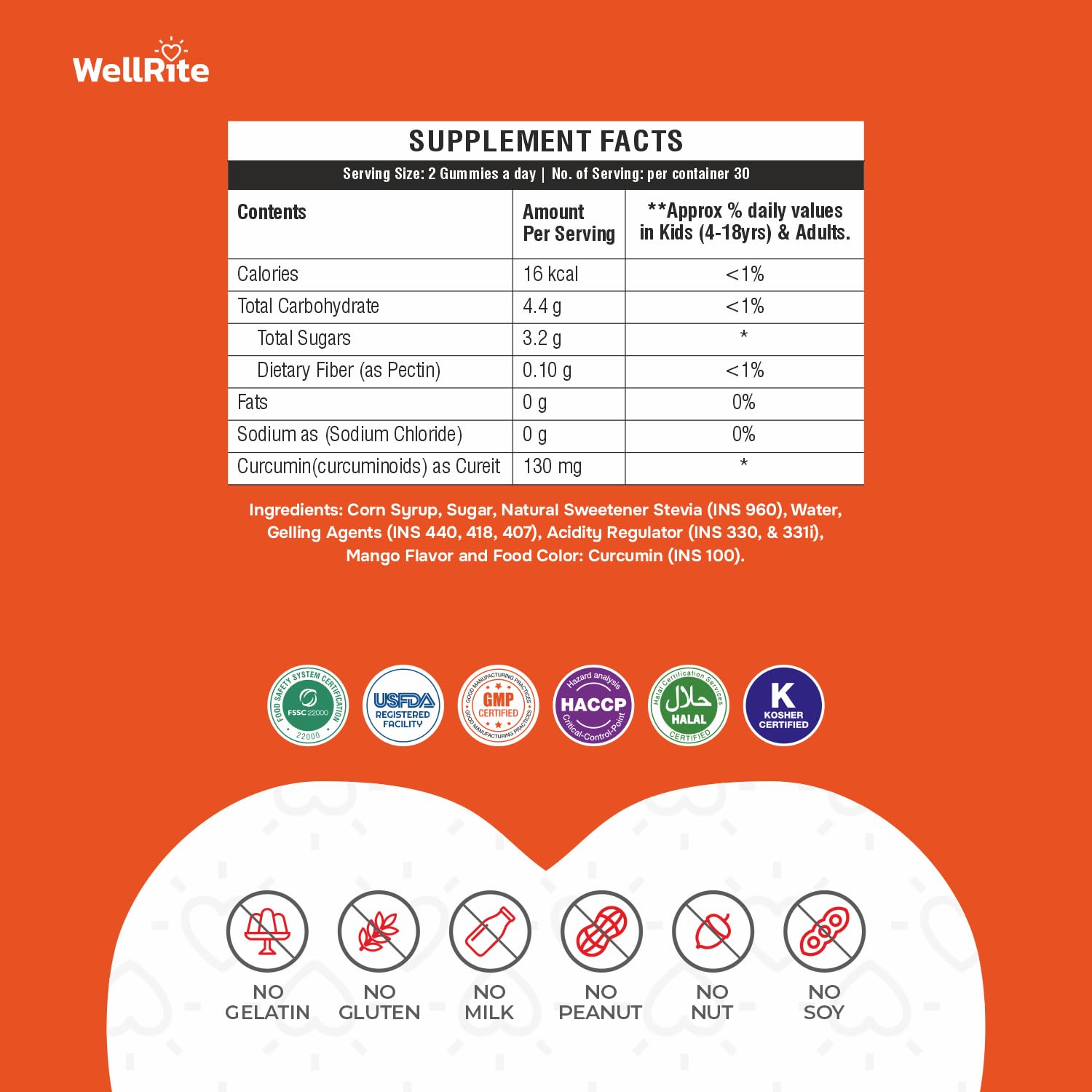 Gomitas de Wellrite para la salud articular