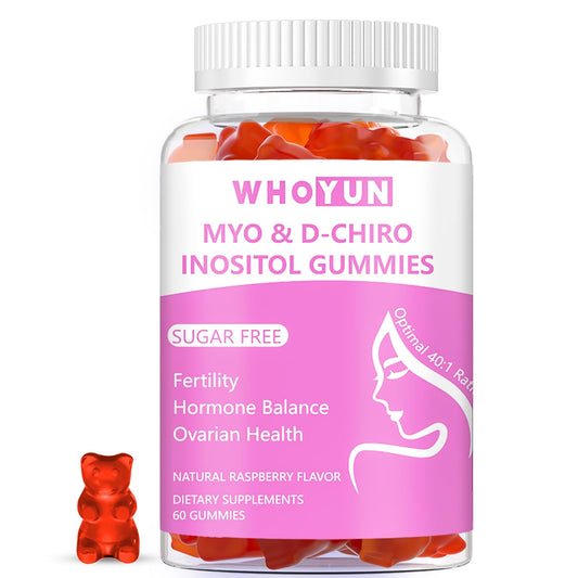 Gomitas Whoyun inositol para fertilidad y salud ovárica