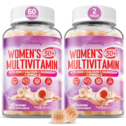 Gomitas multivitamínicas Women's 50+ frasco doble