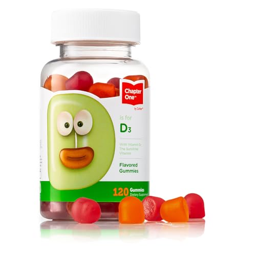 Gomitas Zahler vitamina D3 1000 UI para niños y adultos