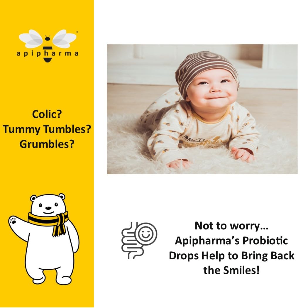 Gotas apipharma probióticas para niños y bebés