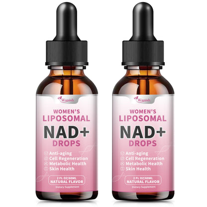 Gotas liposomales NAD 500mg suplemento para energía celular