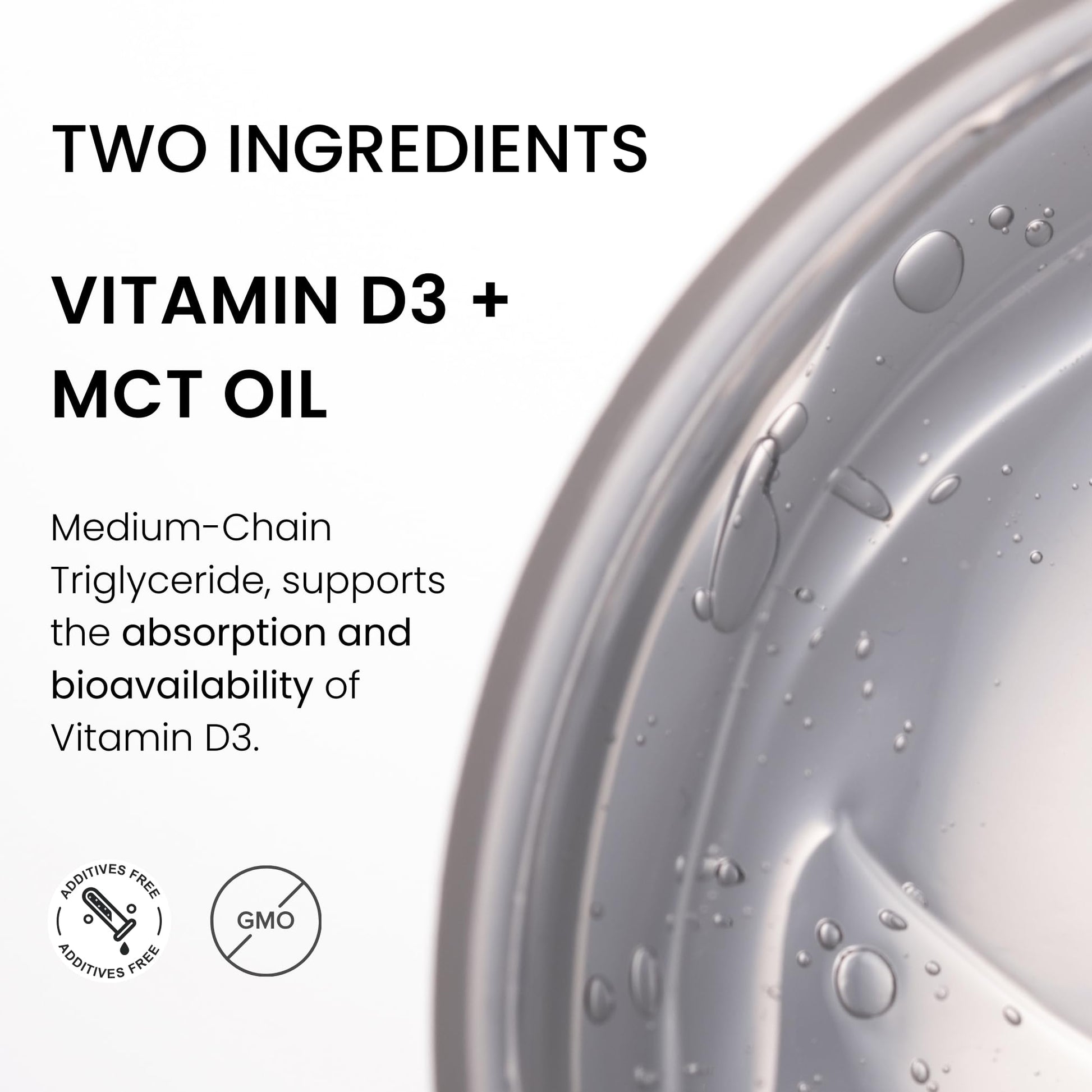 Gotas líquidas alta absorción vitamina D3 en bote negro