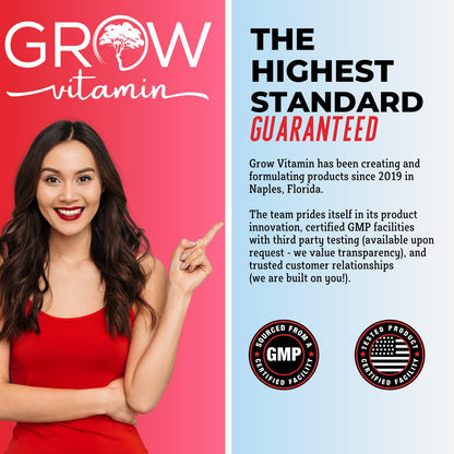 gotas líquidas b12 para cabello piel uñas grow vitamin