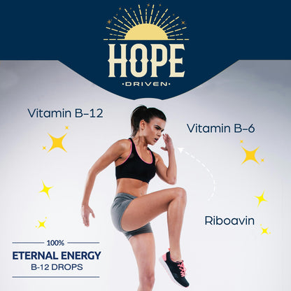 Gotas líquidas vitamina b12 esperanza energía rápida