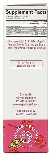 Gotas Mary Ruth Complejo vitamina B 1 fl oz orgánico