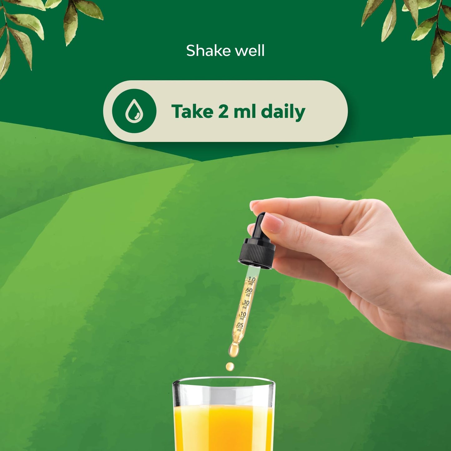 Gotas multivitamínicas para niños, fáciles de usar Nature's Craft.