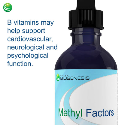 Gotas Nutra Biogenesis para energía y vitalidad con gotero