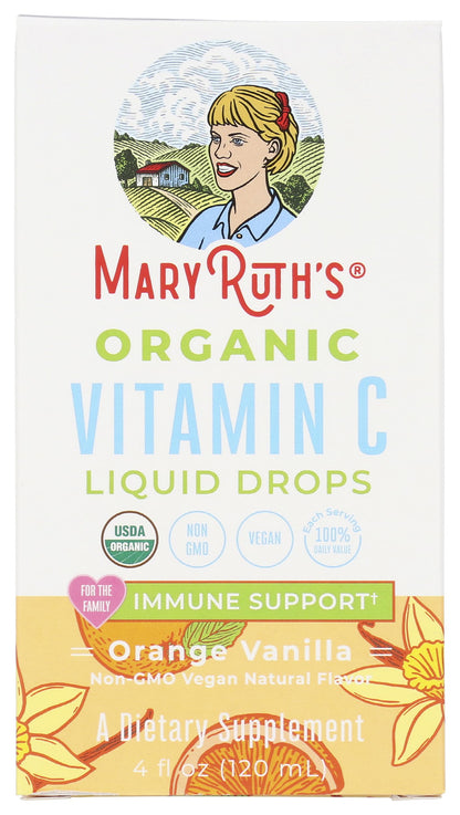 Gotas orgánicas de vitamina C Mary Ruth's frasco 4 fl oz