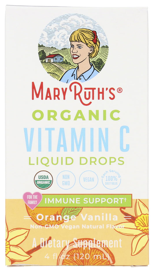 Gotas orgánicas de vitamina C Mary Ruth's frasco 4 fl oz