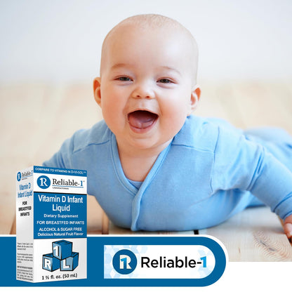 Gotas Reliable-1 para bebés apoyo huesos sano y desarrollo