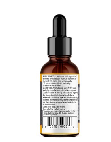 Gotas sublinguales vitamina B12 5000 mcg AnuMed complejo B