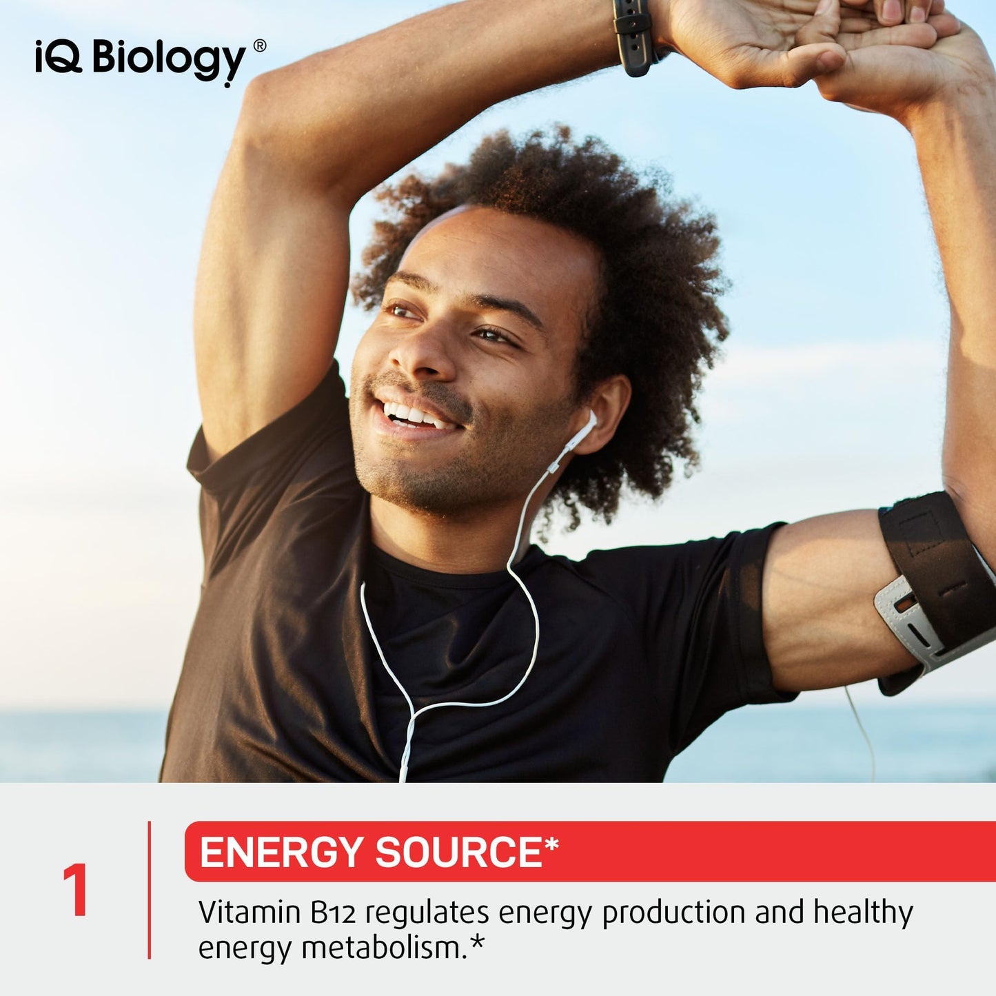 Gotas sublinguales vitamina B12 IQ Biology para inmunidad y vitalidad