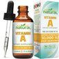 Gotas de Vitamina A 10000 IU Why Not Natural en botella de 1 onza