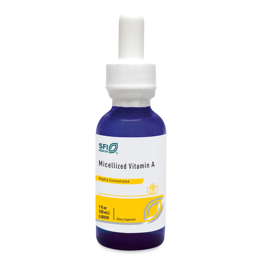 Gotas de vitamina A micelizada Klaire Labs suplemento líquido para visión