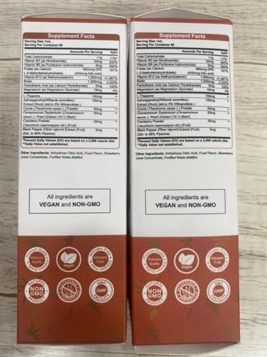 Gotas de vitamina B complejo para energía e inmunidad 120 dosis