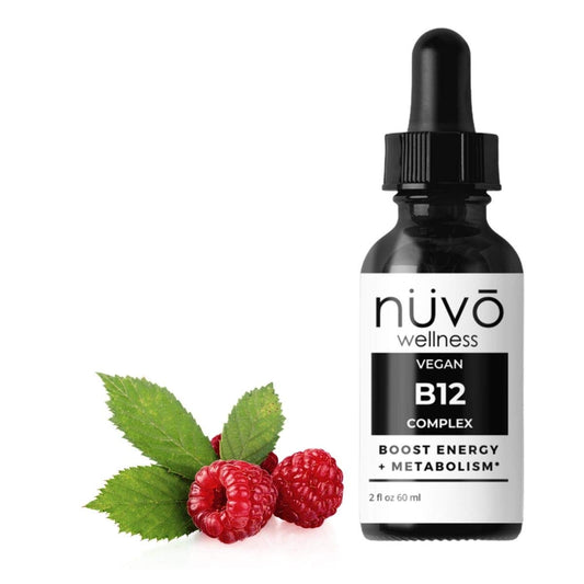 Gotas líquidas Vitamina B12 NUVO WELLNESS para energía y metabolismo
