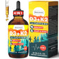 Botella de gotas líquidas vitamina D3 K2 4000 UI Honvaways