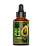 Gotas de vitamina D3 con K2 y omega-3 en aceite de aguacate