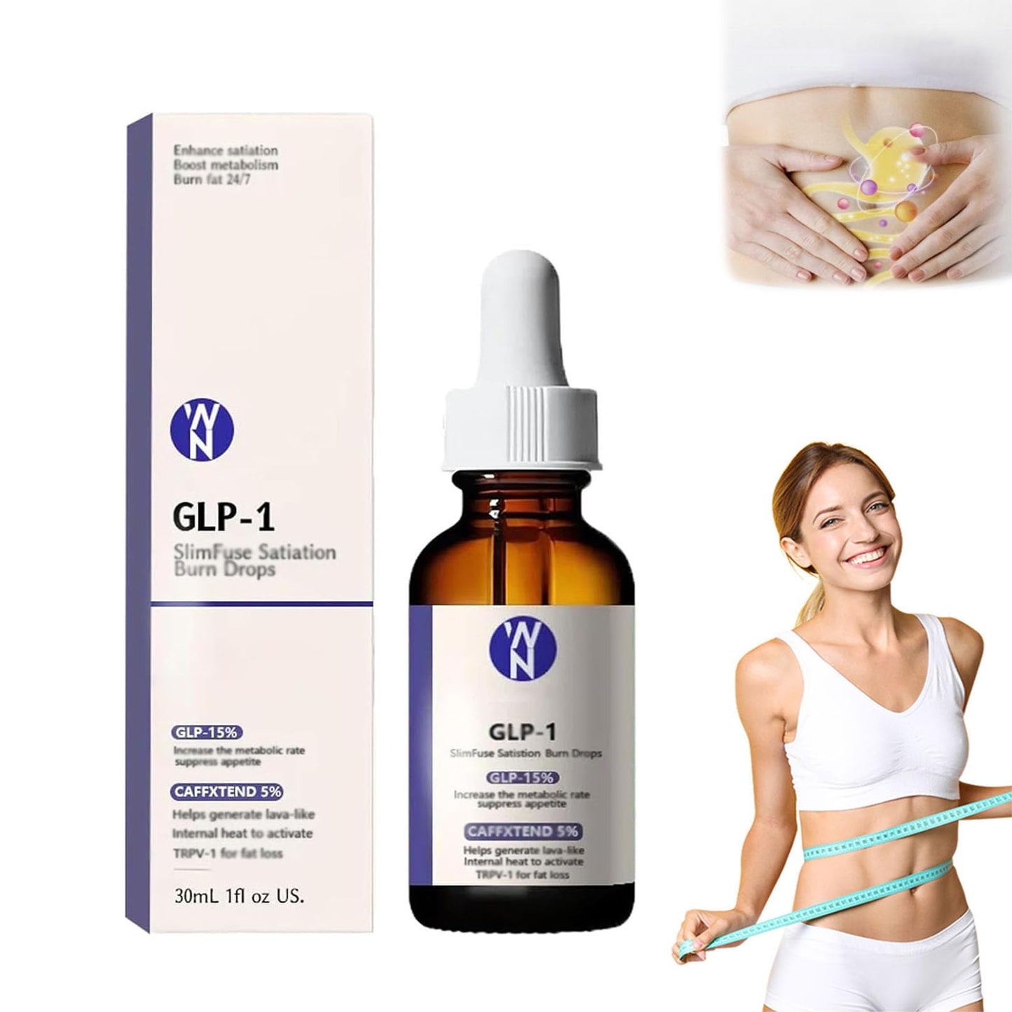 envase de gotas de vitamina metabólica Vupene