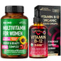 Gotas de Vitaminas B12 para mujeres energéticas