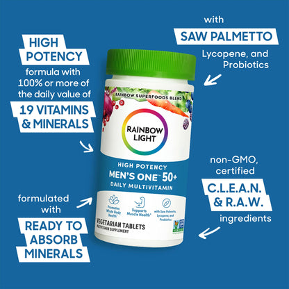 Gran-potencia-vitaminas-Rainbow-Light-hombre-50+