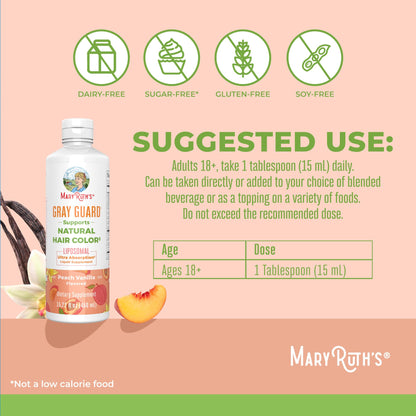 Gray Guard liposomal MaryRuth vitaminas b e y hierbas para cabello