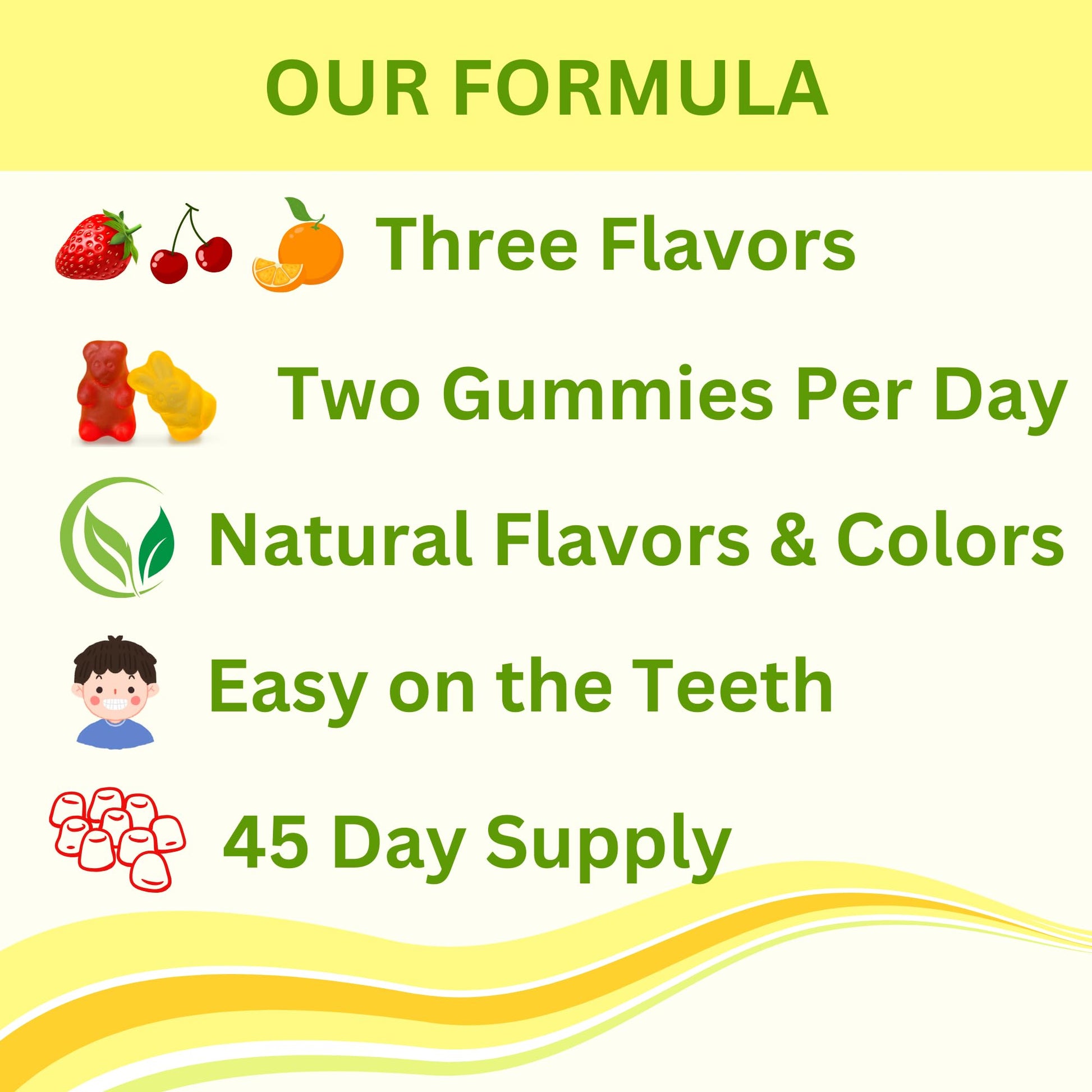 Greenfield gomitas sabores naturales