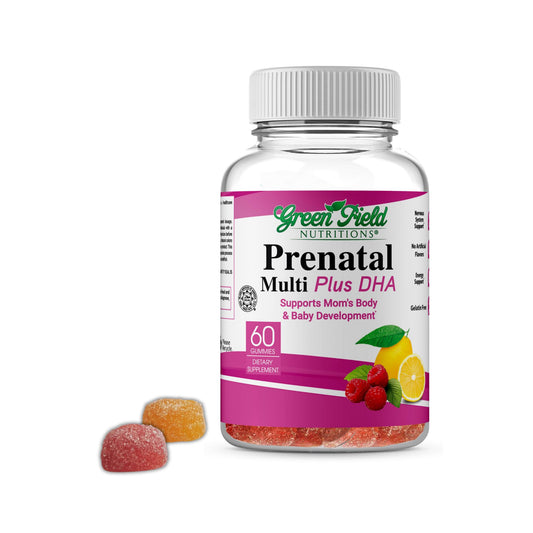 Greenfield Nutritions gominolas prenatales halal para mujeres embarazadas
