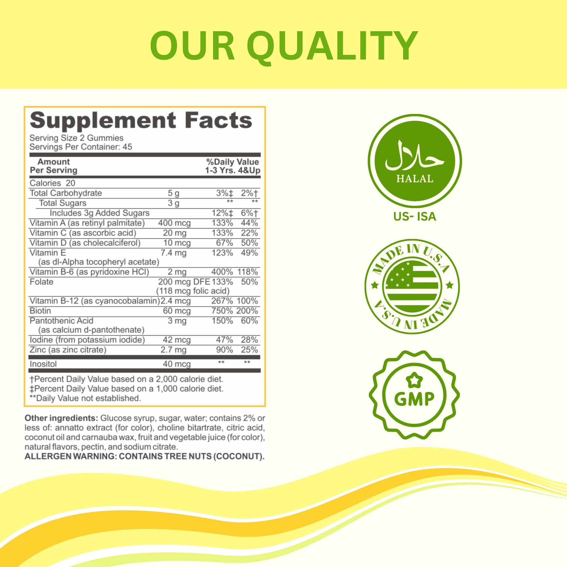 Greenfield sin gelatina ni gluten