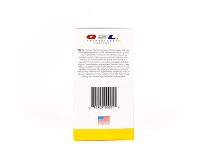GSL Technology Vitamina D3 cápsulas para salud ósea e inmunidad