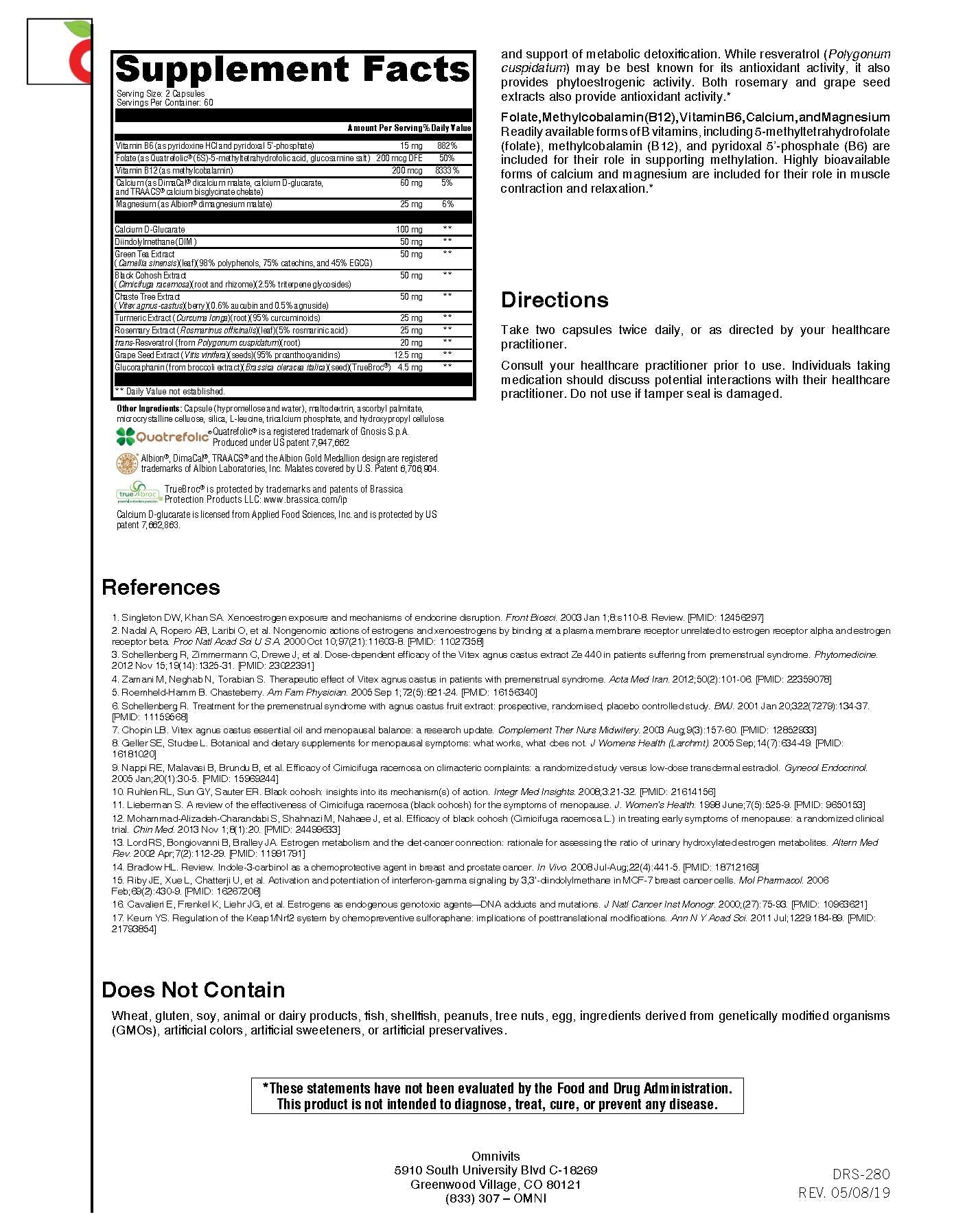 Guía detallada de ingredientes y uso de FemGuard.
