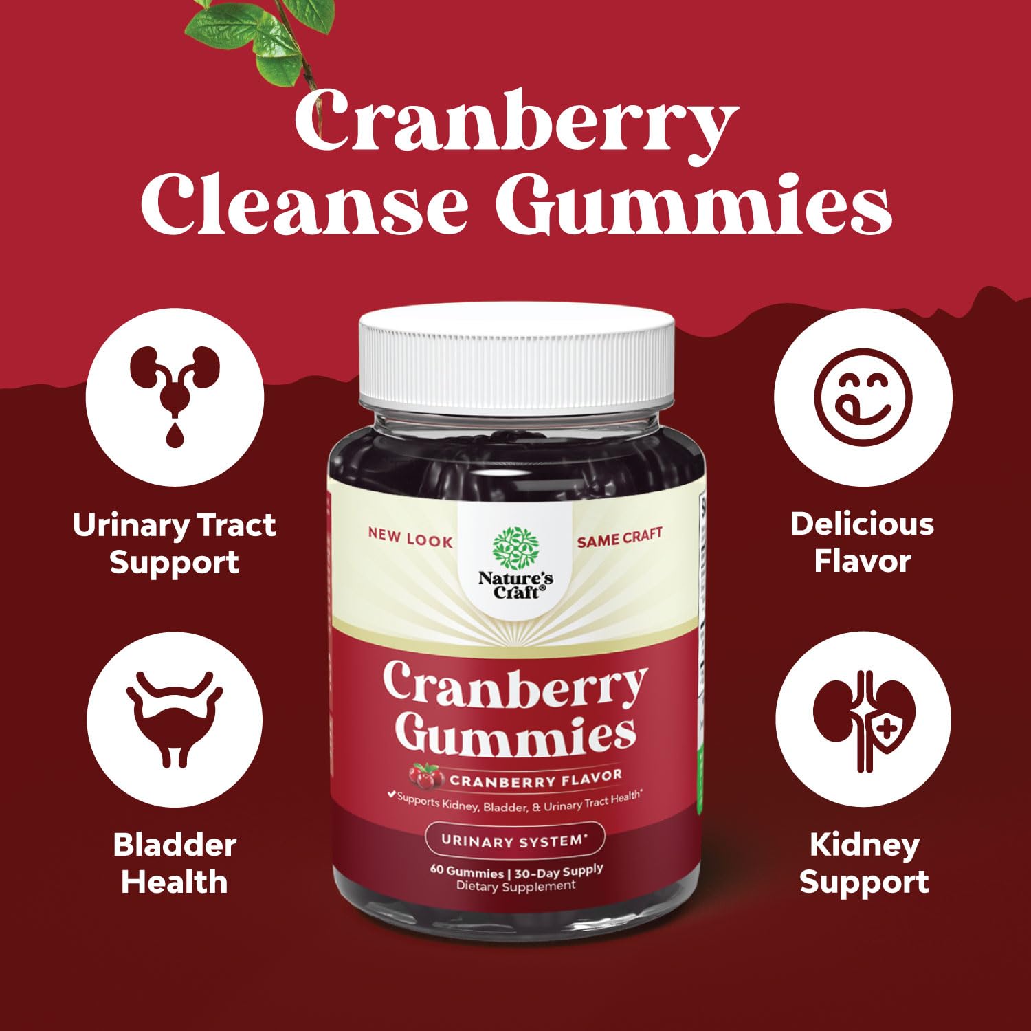 Gummies para apoyo renal y salud del tracto urinario