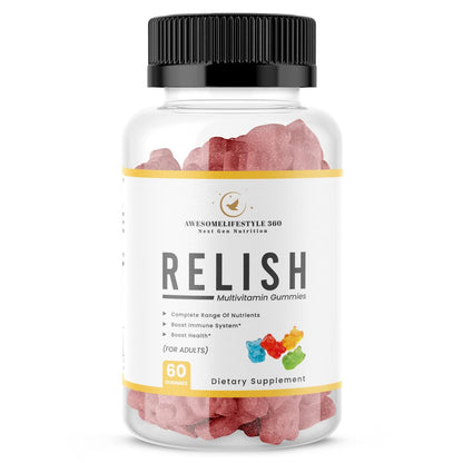 Botella de gummies multivitamínicos Awesomelifestyle360